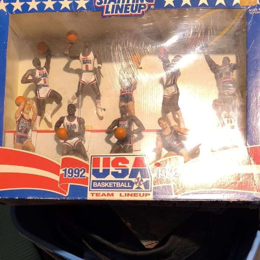 1992 USA Basketball Team Lineup Figures